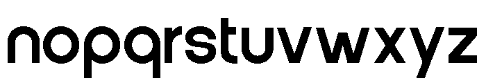 Vernosa Variable Regular Font LOWERCASE