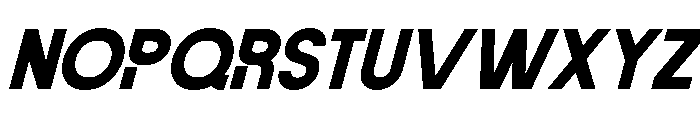 Vernosa Variable SemBd Obliq Font UPPERCASE