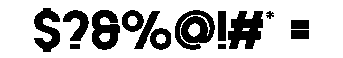 Vernosa Variable Semi Bold Font OTHER CHARS