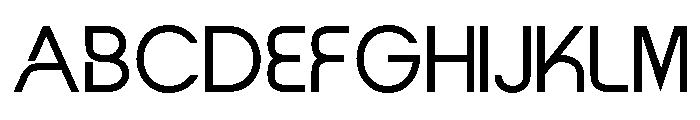 Vernosa Variable Thin Font UPPERCASE
