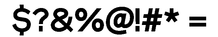 Veromecha Bold Font OTHER CHARS