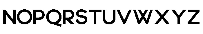 Veromecha Bold Font UPPERCASE