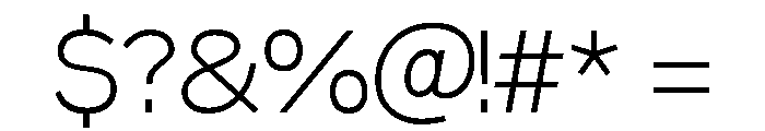 Veromecha Light Font OTHER CHARS