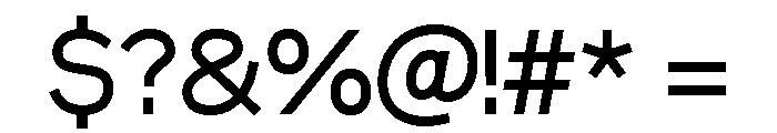 Veromecha Font OTHER CHARS