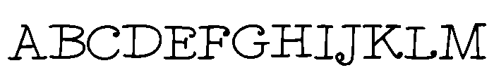 Verse Font UPPERCASE