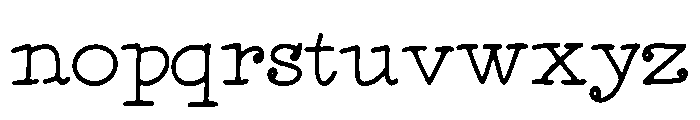 Verse Font LOWERCASE