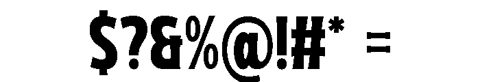 Version Sunday Font OTHER CHARS