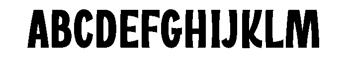 Version Sunday Font UPPERCASE