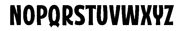 Version Sunday Font UPPERCASE