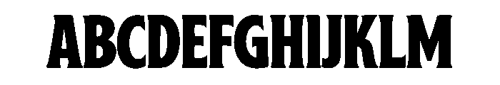 Verston Font UPPERCASE