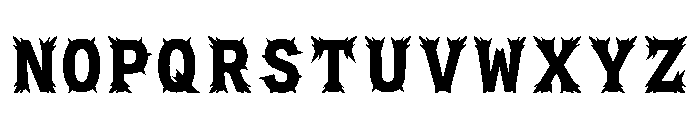 Verv Regular Font UPPERCASE