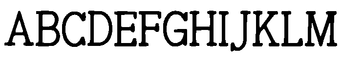 Verve_Sans Font UPPERCASE
