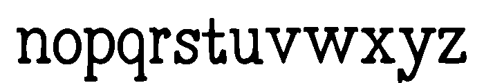 Verve_Sans Font LOWERCASE
