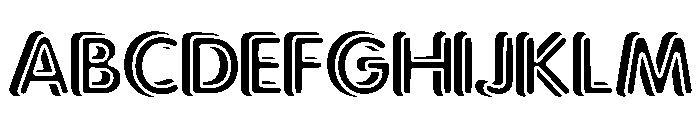 Very Cute Regular Font UPPERCASE