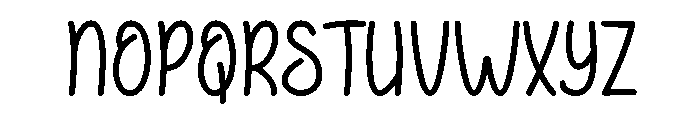 Very Funny Note Font UPPERCASE