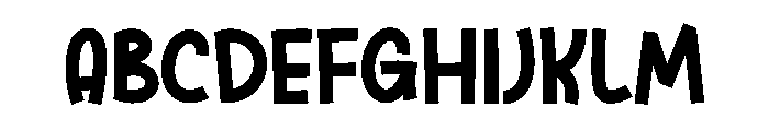 Very Good Font UPPERCASE