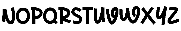Very Good Font UPPERCASE