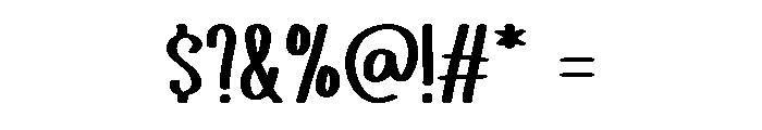 Very Happy Regular Font OTHER CHARS