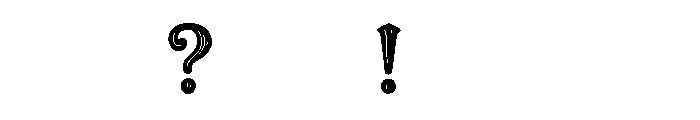 Vesper_Gothic Font OTHER CHARS