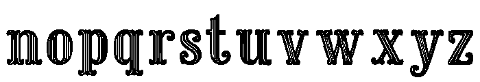 Vesper_Gothic Font LOWERCASE