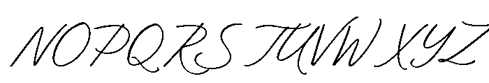 Vesper Regular Font UPPERCASE