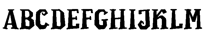 Vespera Mind Font UPPERCASE