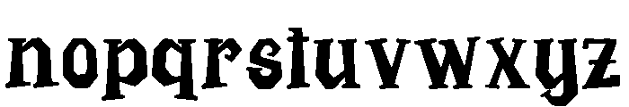 Vespera Mind Font LOWERCASE