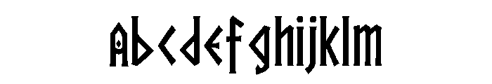 Vesperthorn FONT