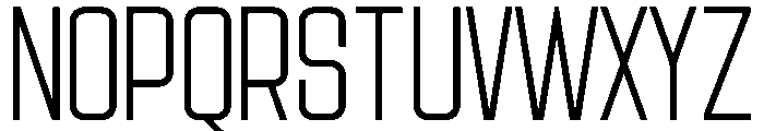 Vesue Font UPPERCASE