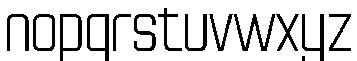 Vesue Font LOWERCASE
