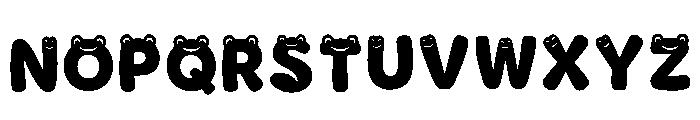 Vetch Regular Font UPPERCASE
