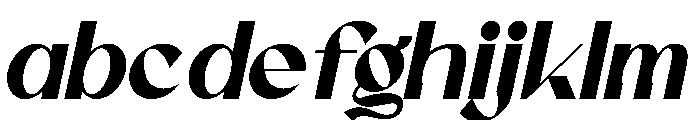 Vetto Italic FONT