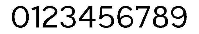 Vexa Regular Font OTHER CHARS