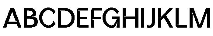 Vexane-Medium Font UPPERCASE