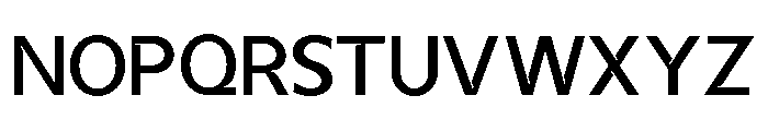Vexane-Medium Font UPPERCASE