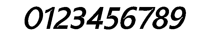 Vexane-MediumItalic Font OTHER CHARS