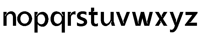 Vexane-Medium Font LOWERCASE