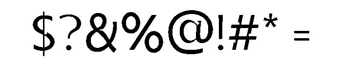 Vexane-Regular Font OTHER CHARS
