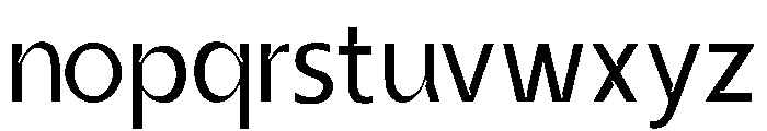 Vexane-Regular Font LOWERCASE