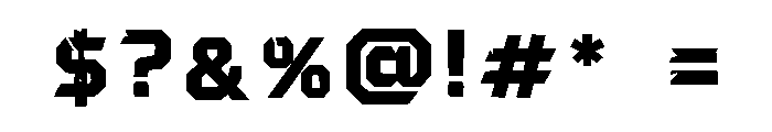 Vexaro Font OTHER CHARS