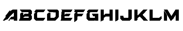 Vexaro Font UPPERCASE