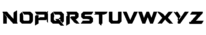 Vexaro Font UPPERCASE
