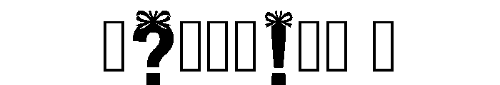Vexlor Regular Font OTHER CHARS