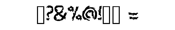 Vexmour Regular Font OTHER CHARS