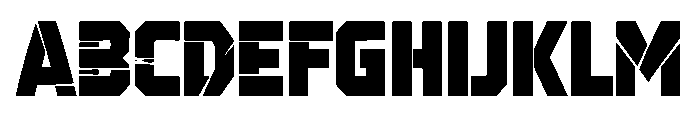 Vexorix Font UPPERCASE