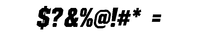 Vexrion Font OTHER CHARS
