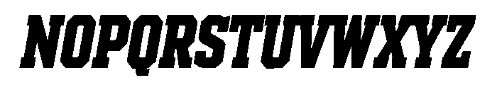 Vexrion Font UPPERCASE
