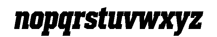Vexrion Font LOWERCASE
