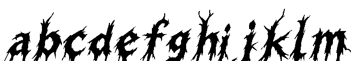 Vexthorn Italic Italic FONT