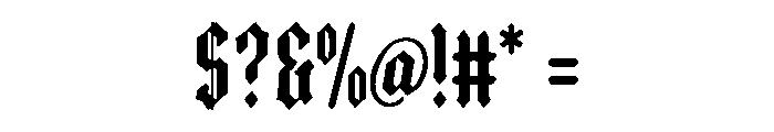 Veydrik Font OTHER CHARS